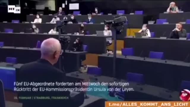 EU Parliament demands Ursula von der Leyen's immediate resignation
