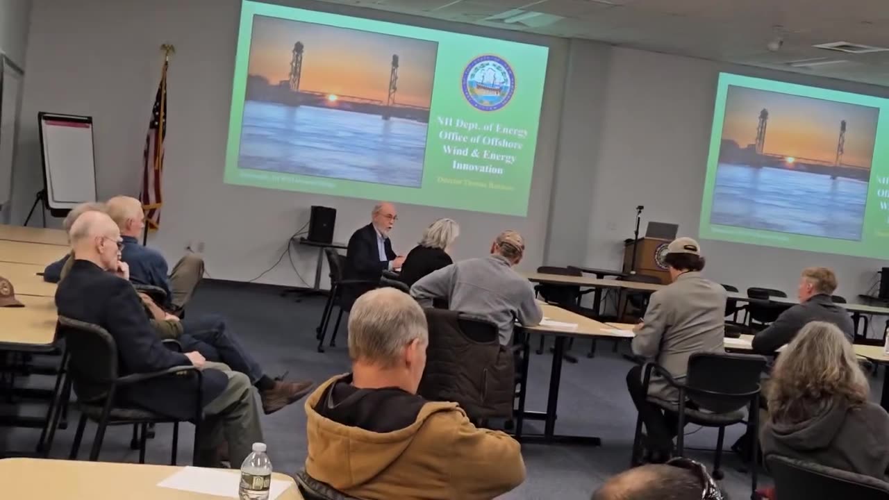 Video 1 Commission to study offshore wind and port development meeting in Portsmouth, NH on 10-28-24