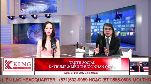 TRUTH SOCIAL - Dr TRUMP & LIỀU THUỐC NHÂN QUẢ .. - 02/21/2022 - The KING Channel