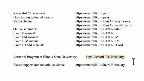 Exam LTAM exercise for November 23, 2021