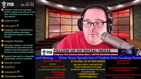 2022-02-11 15:00 EST - The Common Sense Show: Patriot Line Friday with Derek, PATRIOTski & Glry Anon