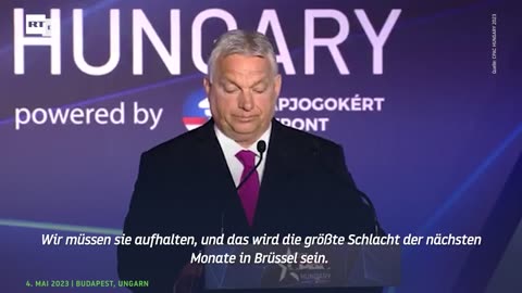 HUNGARIAN MINISTER PRESIDENT Orbán declares war on Western elites‼️