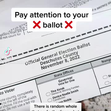 OREGON BALLOTS CHEATING