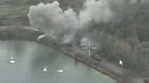 クルスク州オルロフカ～ノバヤ・ソロチナ ロシア軍の襲撃とウクライナ軍による砲撃。