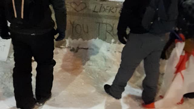 Ottawa Truckers Freedom Protest Feb 19 2022 9.30pm The Voices of the People