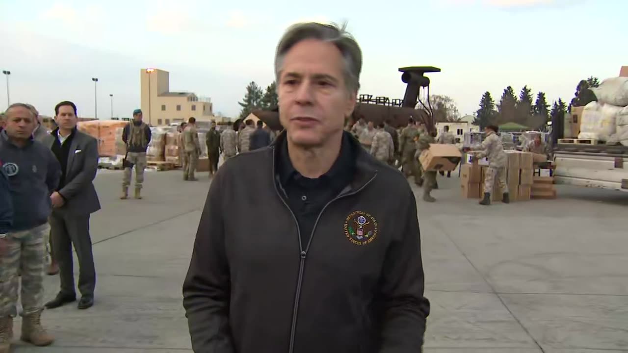 Secretary of State Blinken speaks on earthquake relief in Turkey