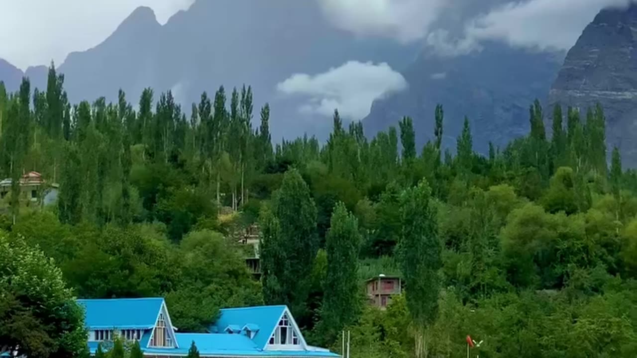 Majestic natural view, skardu Pakistan