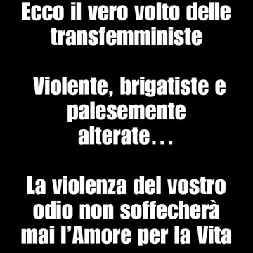 Ecco il vero volto delle transfemministe