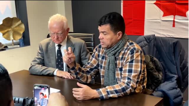Two doctors supporters of freedom convoy 2022 talking about true scientific facts about covid