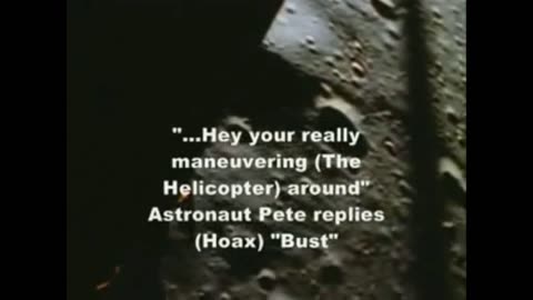 Moon Hoax -Viper Helicopter Seen in Nevada Fake Moon Bay