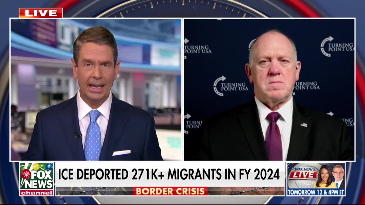 ‘THEIR DAYS ARE NUMBERED’: Tom Homan on migrant criminals