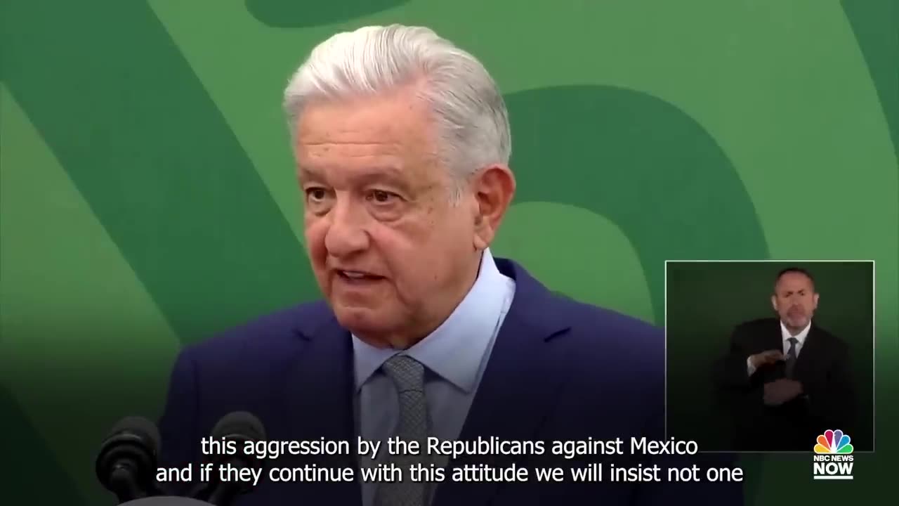 Mexican president says U.S. will not ‘intervene in our territory'