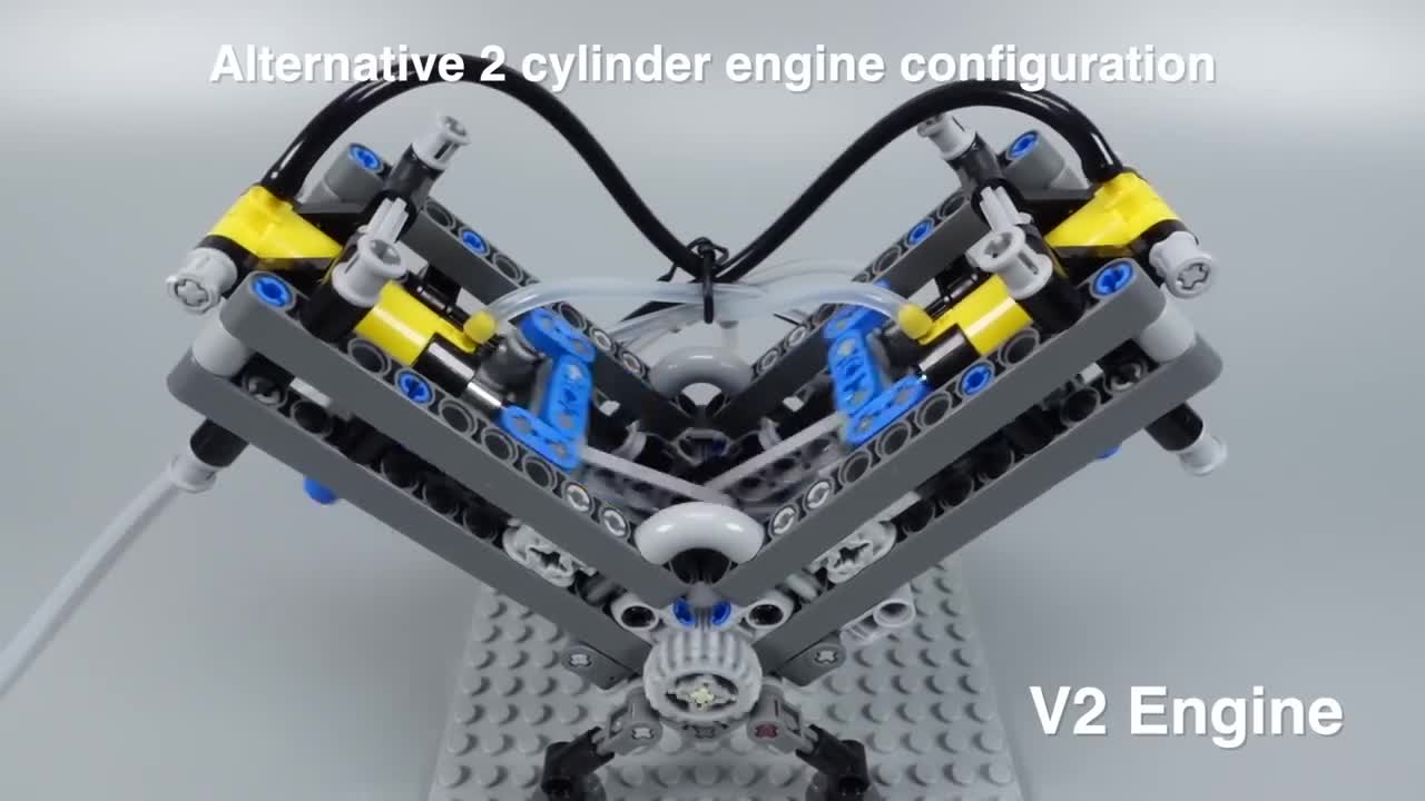 Running Lego Engines with Air