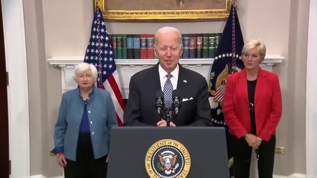 President Biden says oil company profits 'outrageous' and a 'windfall of war'