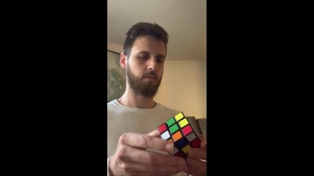 SOLVING 3 x 3 RUBIK'S CUBE