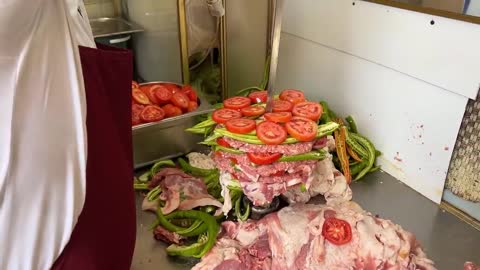 The unusual doner is mostly prepared by skilled