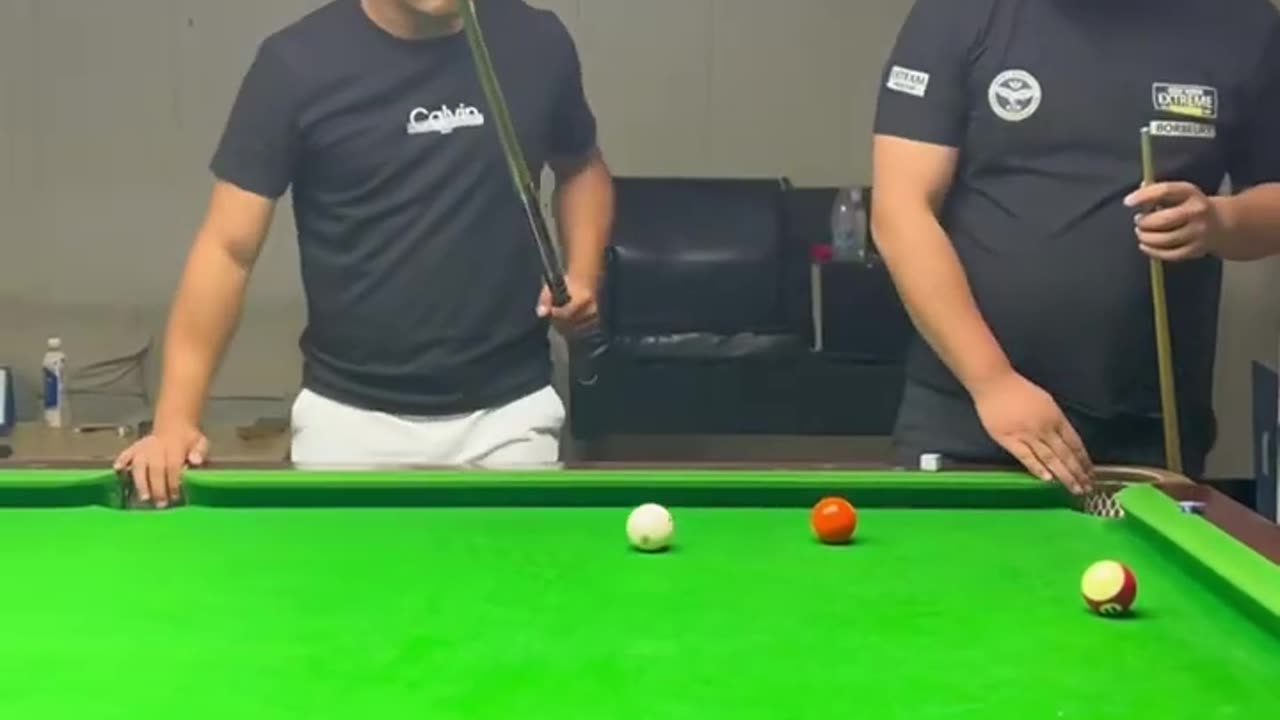 Funny Billiards video..Millions views