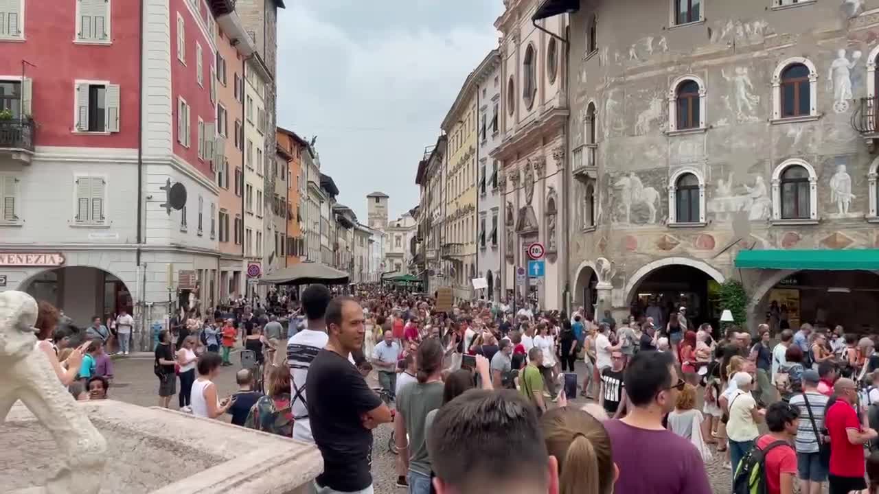 Piazza duomo Trento