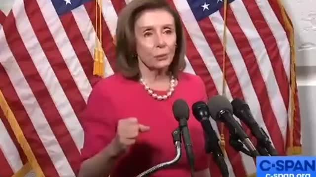 Pelosi says we are living out Obama's agenda...