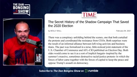 Swamp admits to a "conspiracy" to interfere in the 2020 election