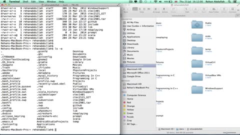 How to VIEW & ACCESS Hidden Home Directory Files Using Terminal Command Prompt | New