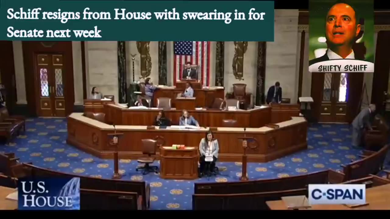 Adam Schiff resigns from House with swearing in for Senate next week