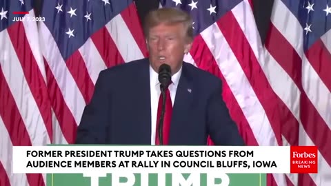 Breaking News Trump Accuses Biden of being paid off