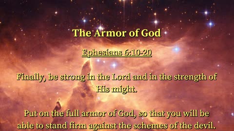 Christian Meme Video: The Armor of God (12/31/2023)