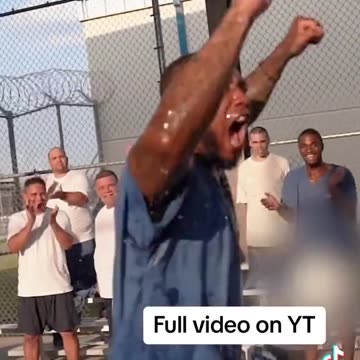 MAN BAPTIZED IN PRISON JESUS IS LORD!