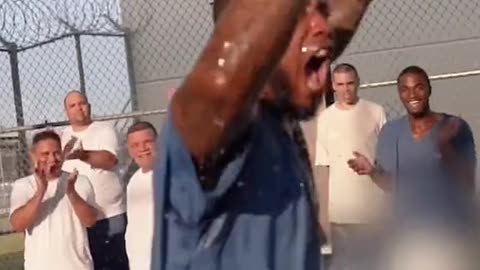 MAN BAPTIZED IN PRISON JESUS IS LORD!