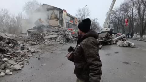 Patrick Lancaster - Donetsk Today - American Weapons Kill Civilians 🇺🇸☠️