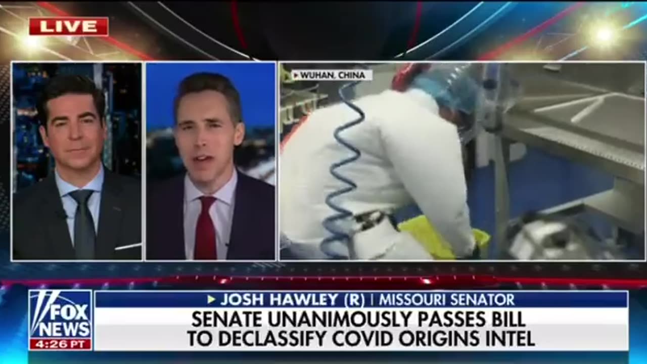 BREAKING: Senate Unanimously Passes Bill to Declassify COVID Origins Intelligence