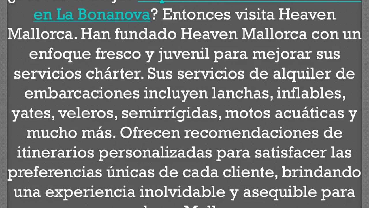 Consigue el mejor Alquiler de Lanchas Servicios en La Bonanova