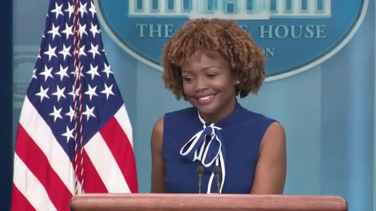 KJP Shamelessly Avoids Answering Questions About The Trump Indictment