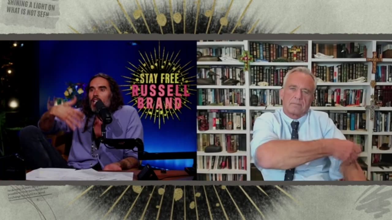 Russell & RFK Jr | FAUCI, CIA Secrets & Running For President - #128 - Stay Free With Russell Brand