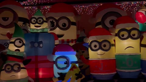 The Christmas Minion House