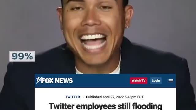 99% of Twitter employee political donations went to Democrats.