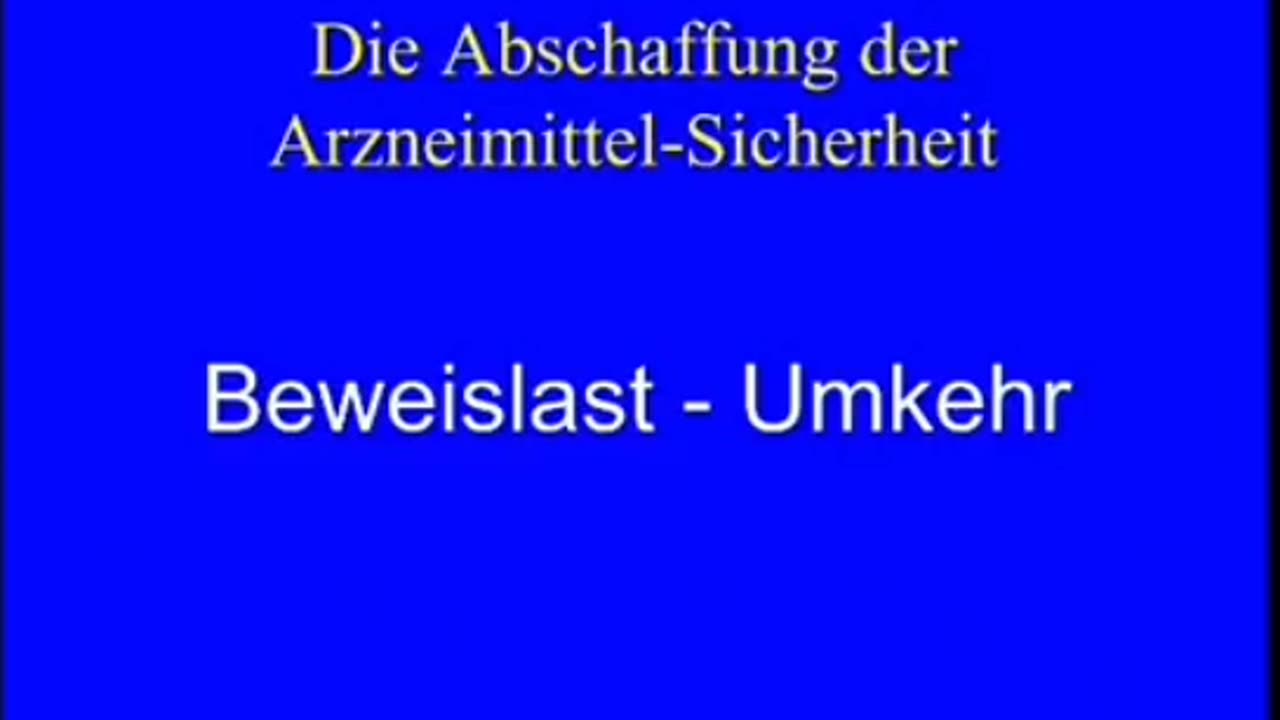 Dr. Gunter Frank: "Die Arzneimittel Sicherheit ist weg Genau zuhören La