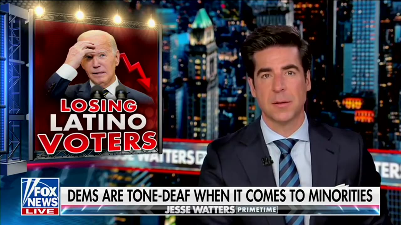 JOE IS LOSING LATINO VOTERS