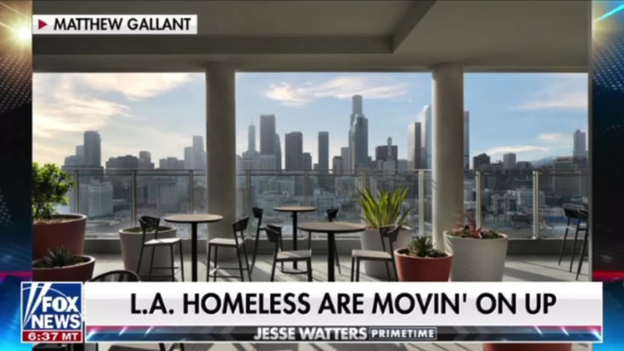 Los Angeles Homeless are Movin' on up