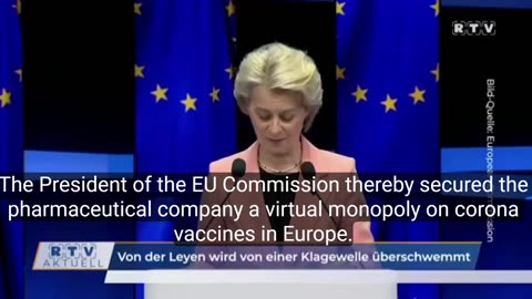 Pfizer Vaccine Corruption in EU.von der Leyen