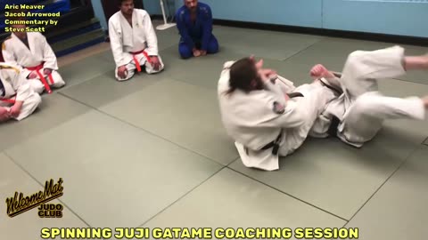 Spinning Juji Gatame Coaching Session
