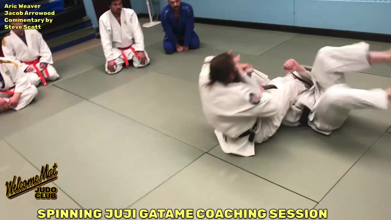 Spinning Juji Gatame Coaching Session