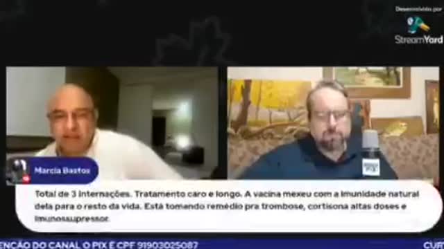 José Nasser: shedding, derramamento das proteínas Spikes causa doença priônica