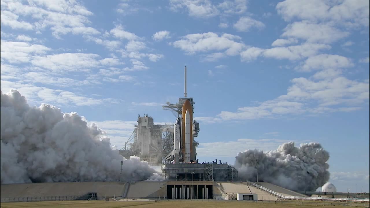 Space Shuttle Launching