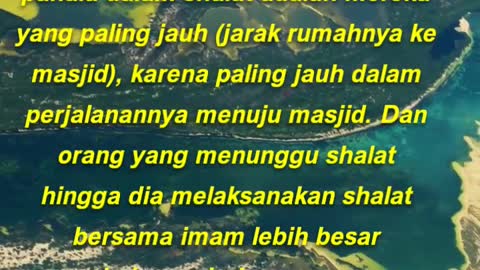 Abu Musa berkata, Nabi shallallahu 'alaihi wasallam bersabda Orang yang paling banyak