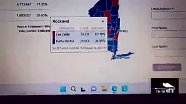 NY voter web site proves how manipulated the results are