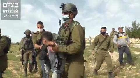 La vida de los niños palestinos bajo la ocupación israelí.