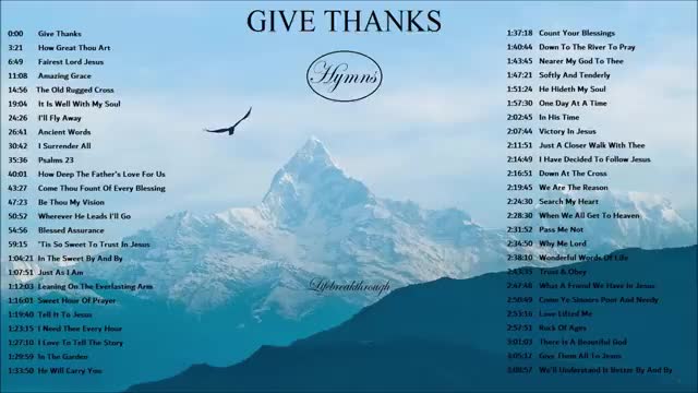 10 Hours Music. Amazing Grace - Beautiful Instrumental Hymns