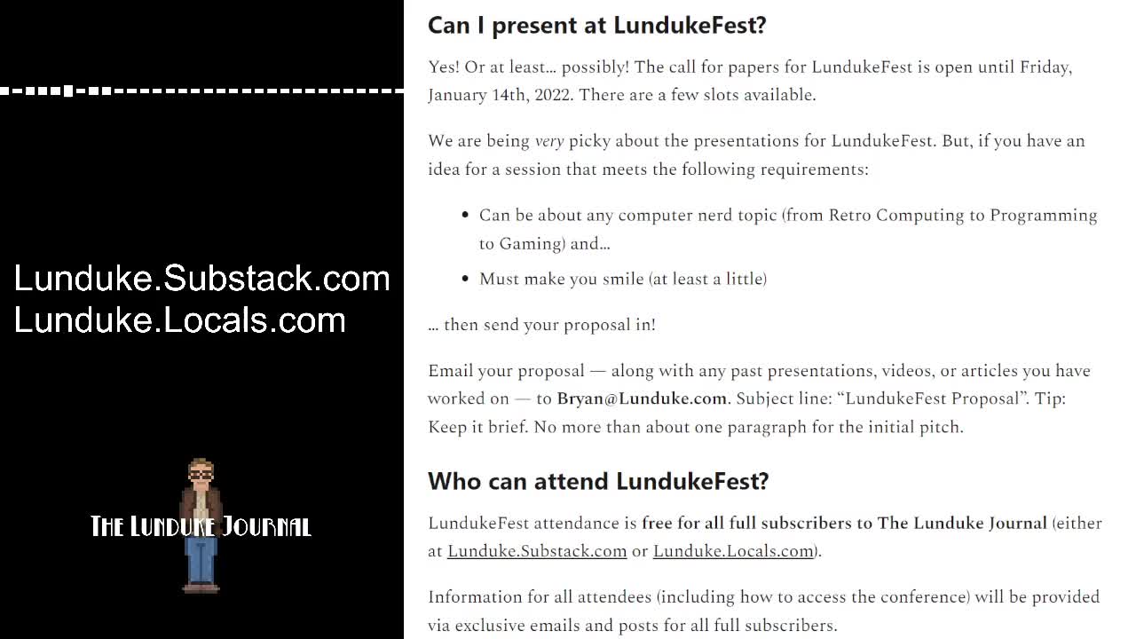 Announcing: Linux Sucks 2022 & LundukeFest